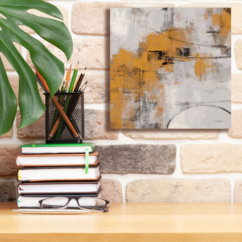 «Stone Gardens 2 Autumn» par Silvia Vassileva, art mural sur toile, H 12 po x l 12 po