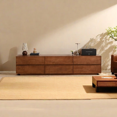 Floor TV Stand with Large Storage