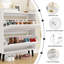 16 Pair Shoe Storage Cabinet