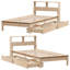 Martahus Solid Wood Storage Bed-1478250090