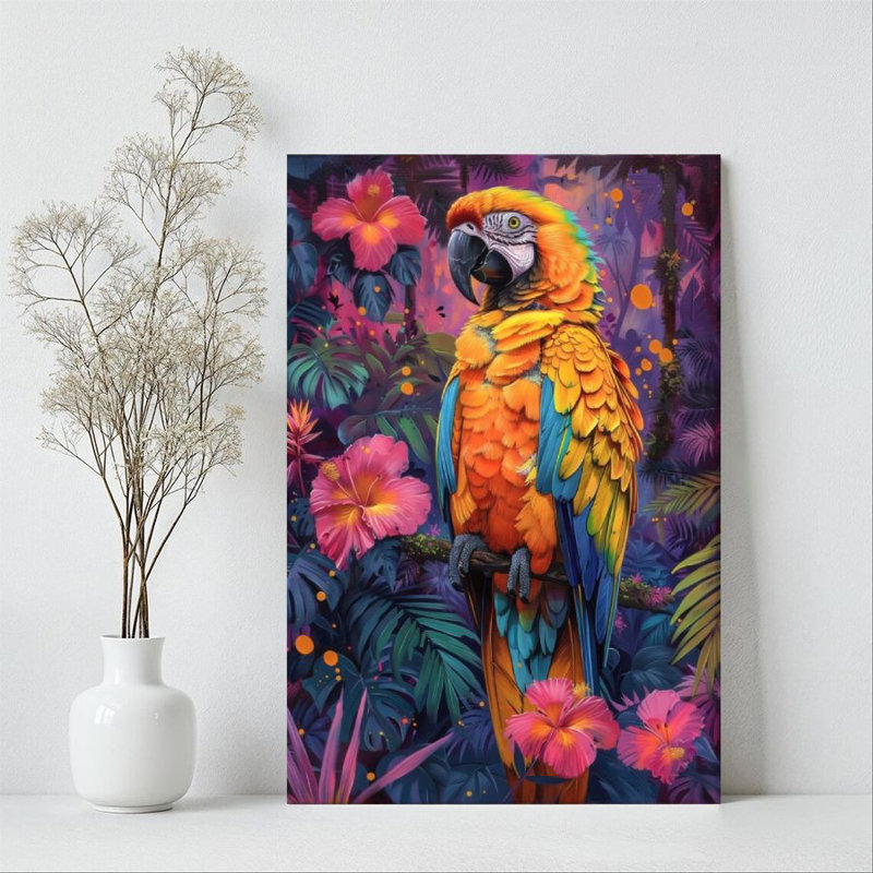 Impression sur toile encadrée 1Pc