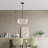 Belgrade 4 - Light Dimmable Drum Chandelier-915803965