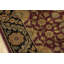 Hand-Knotted High-Quality Red and Black Area Rug