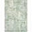 Modern Abstract Non Slip Washable Area Rug(Green)-221507576