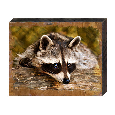 Animals Wood Block