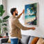 Island Horizon Tropical - Wrapped Canvas-896017743-896017741