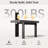 5 Piece Modern Dining Table Set, Faux Marble Dining Table and 4 Boucle Dining Chairs-402437273-402029050
