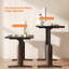 Bureau ajustable électrique 62,5 po Mid-Century-130093073