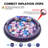 Inflatable Pool Float Mat, 73" X 73" Pool Floats Adult Extra Large Size With Removable Pillow, Cooling Floaties Bed With Grab Handles For Outdoor Summer Party