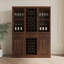 Armoire modulaire pour bar à vin avec huche pour salle à manger