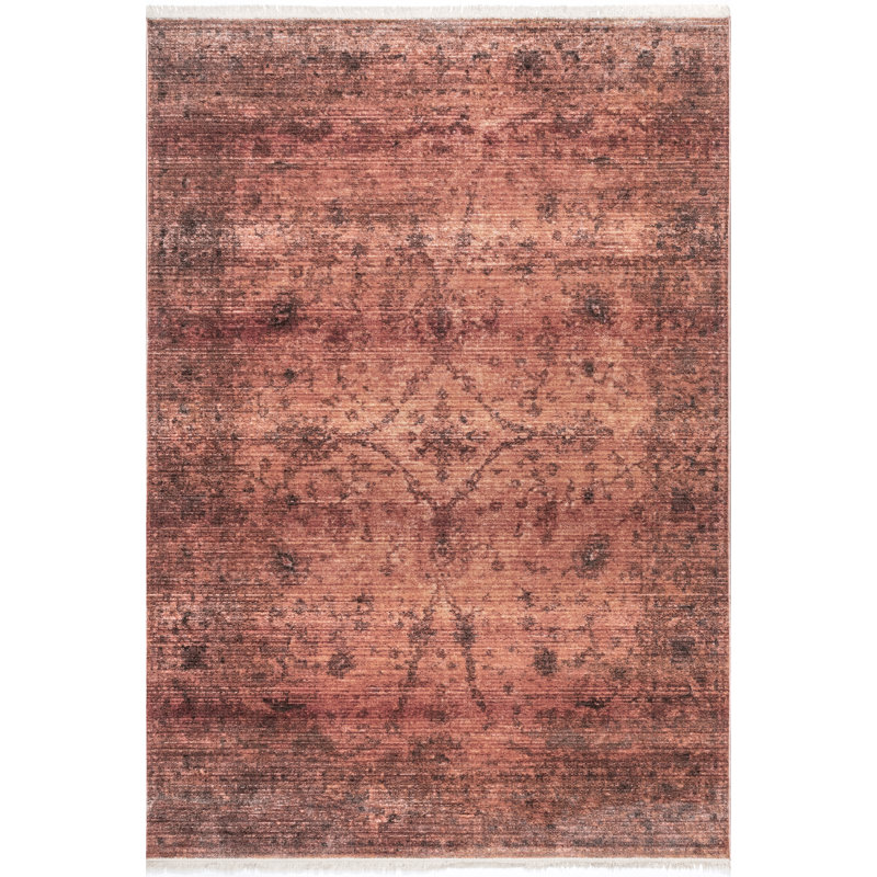 Tapis oriental rose Mariah, Rectangle 3 pi x 5 pi