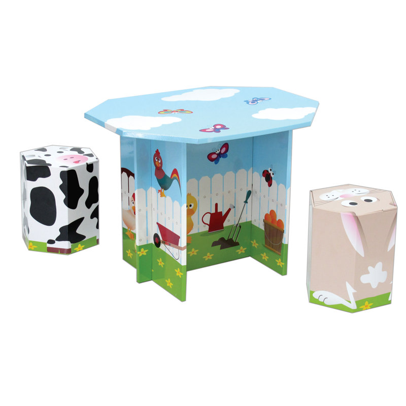 Kids Play Or Activity Table and Chair Set
