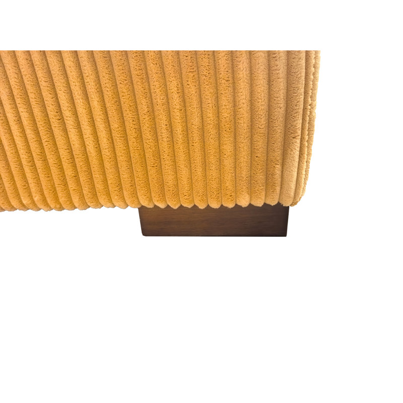 Mordecai 90" Square Arm Sofa, Butterscotch