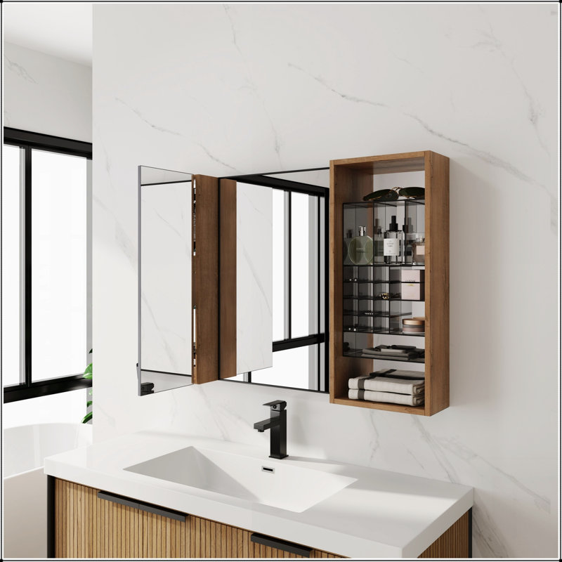 W H Medicine Cabinet Mirror