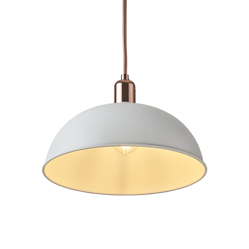 Luminaire suspendu blanc à 1 lumière Deedee