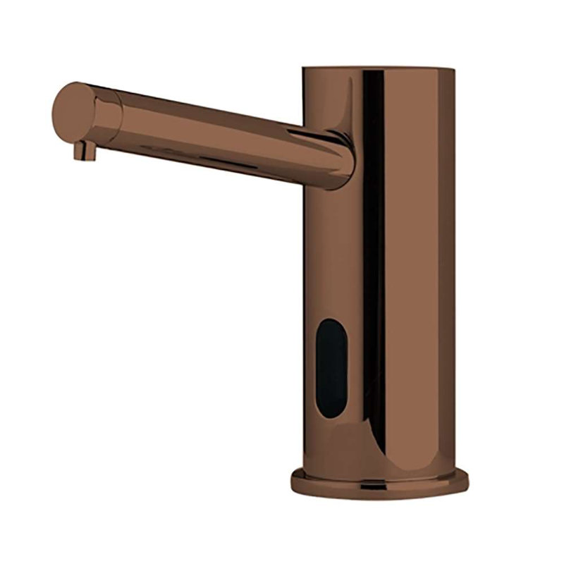 Distributeur de savon sans fil câblé Bathselect - Finition bronze huilé automatique
