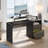 59.84" W Lift Top Computer Desk with Power Outlets-107600088