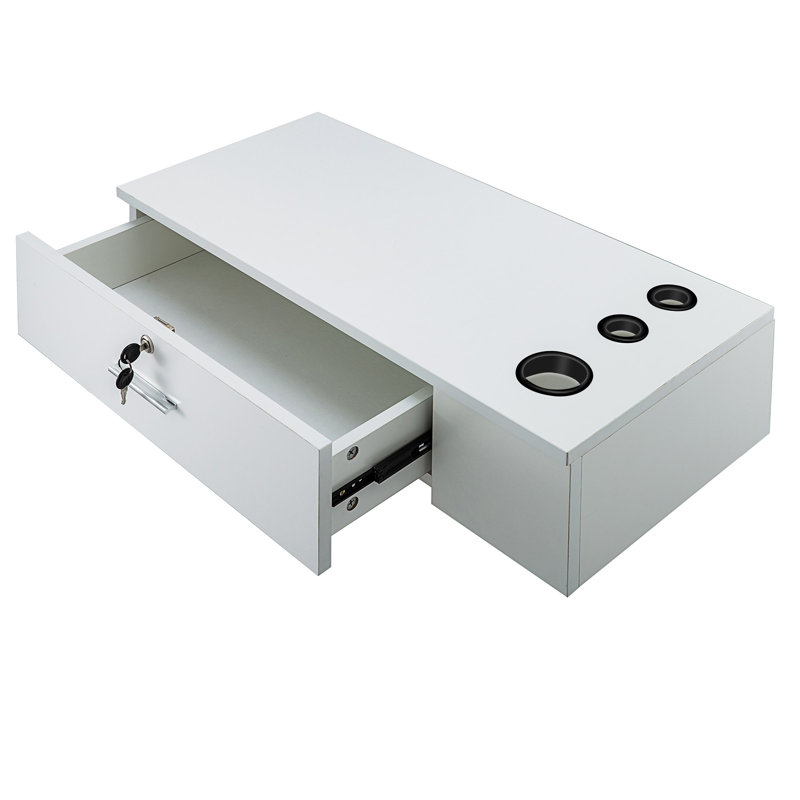Rangement pour porte-outils en métal Mylisha, Blanc