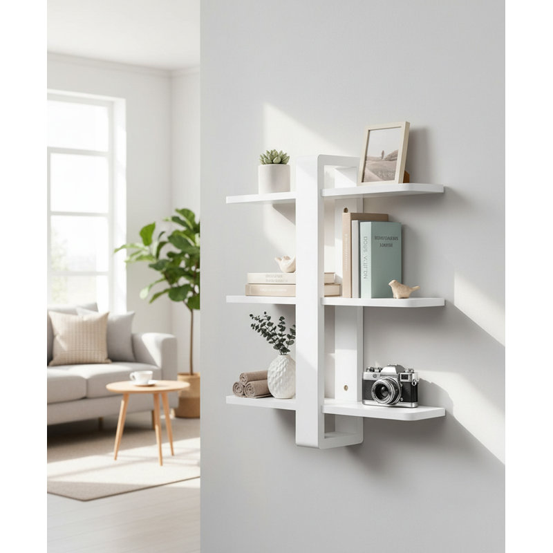 Floating Shelf, White