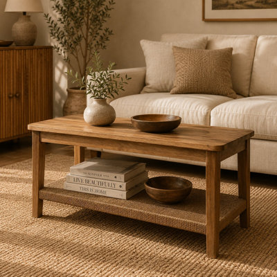Table basse en corde