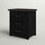Table de chevet 3 tiroirs Flournoy-1120187990