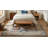 TK Gold Hand Knotted Gray/ Gold Oriental Classic Wool 8' x 10' Area Rug