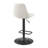 Crixus Swivel Upholstered Adjustable Height Counter Stool-259509184