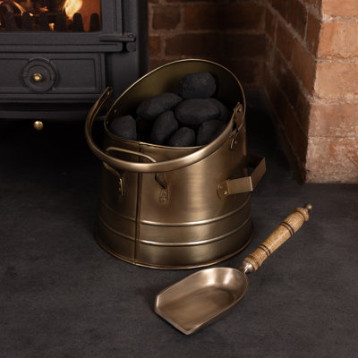 Iron Fireplace Tool Set