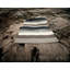 Molly Striped Area Rug in Mud/Black/Gray/Ivory