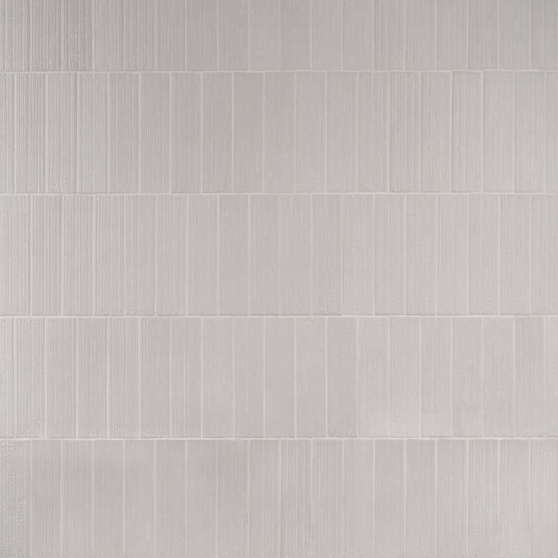 Carrelage mural en céramique 3 "x 10" Barlow, Gris argenté