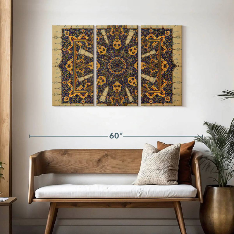 Kerner Ancient Script, 28" H x 45" W