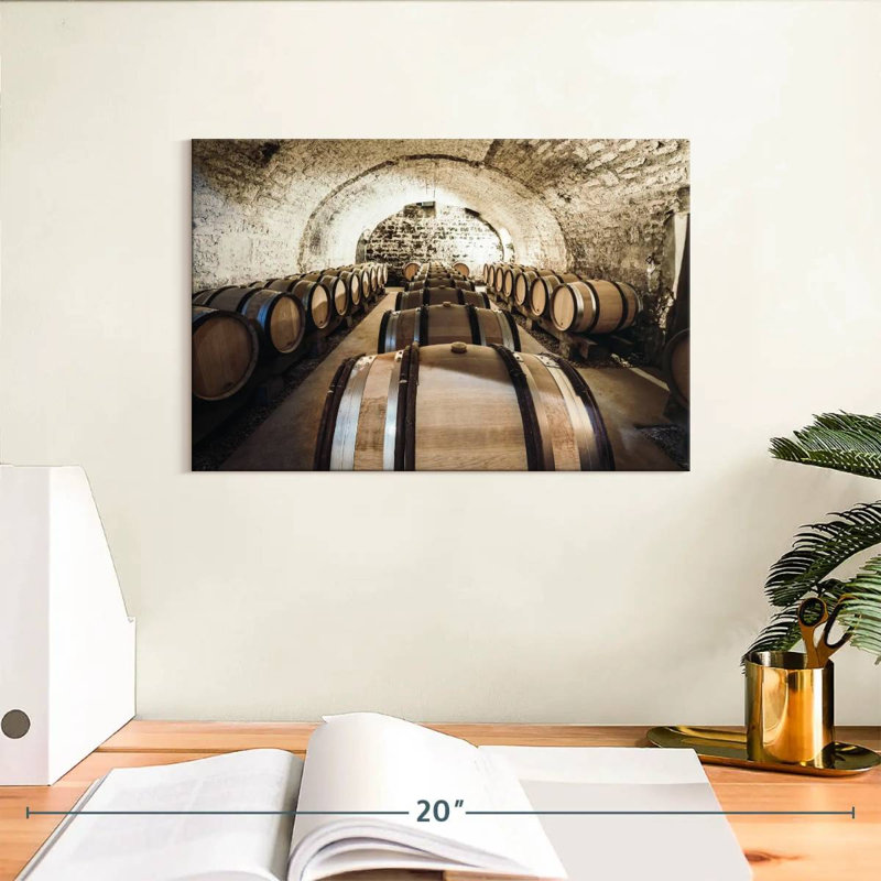 Ancienne cave à vin Yarlin, H 8 po x l 12 po