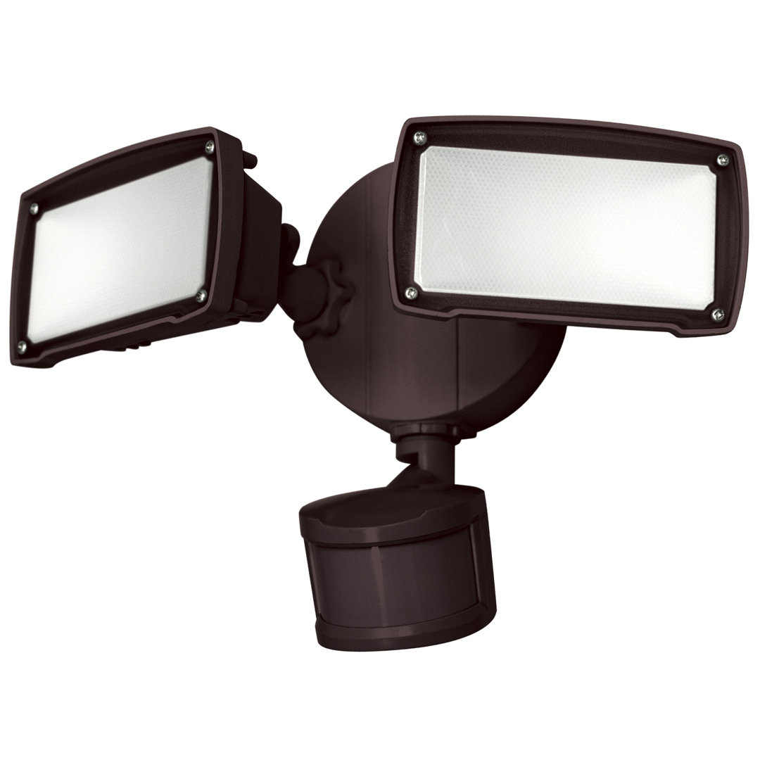 10 Watt LED Dusk to Dawn Outdoor Security Spot light with Motion MW LIGHTING Fixture