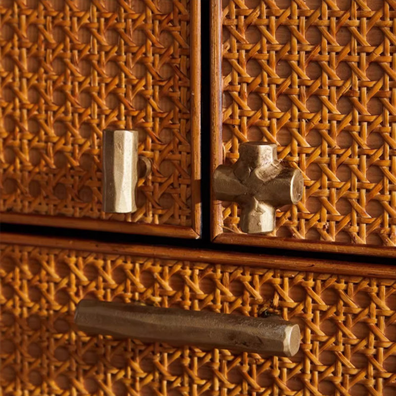 Armoire d'appoint avec rangement de luxe rétro