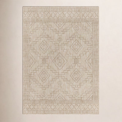 Bronwyn Khaki Outdoor Oriental Rug