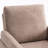 Modern Upholstered Armchair, Boucle Fabric Accent Chair with Pillow Back, Living Room Chair with Solid Wood Base-752418856