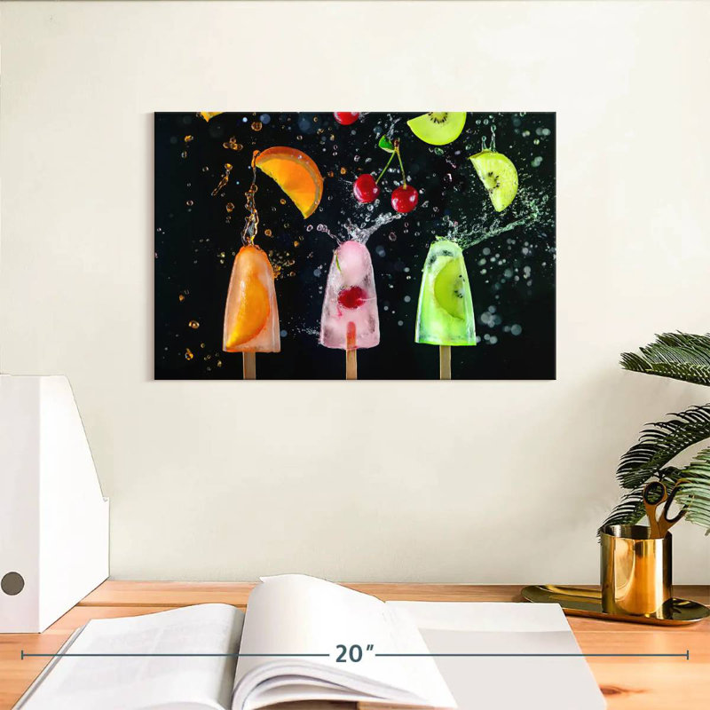 Yarlin Sweet Fruit Popsicles, 8" H x 12" W