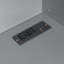 Lit escamotable moderne avec placard, tiroirs et tablettes-99156012-99156009