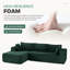 Canapé modulaire sans assemblage avec chaise longue Boneless-1773978994