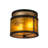 Ruark Glass Semi Flush Mount