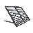 Awntech Bahama Fixed Metal Awning, 44"W x 24"H x 36"D, Black-10696689-10696691