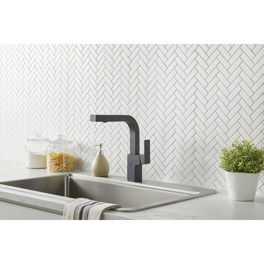 Mid-Town Single Handle Pull-Out Kitchen Faucet Gerber 