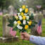 Fleurs de cimetière artificielles-992923468