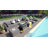 Jiquez 500 - Person Modular Patio Conversation Set with Cushions-287951348