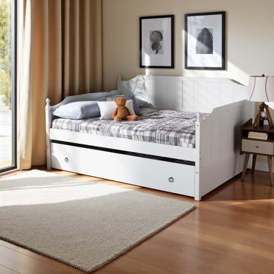Tahoe Daybed with Trundle in Finished Wood by Wildon Home