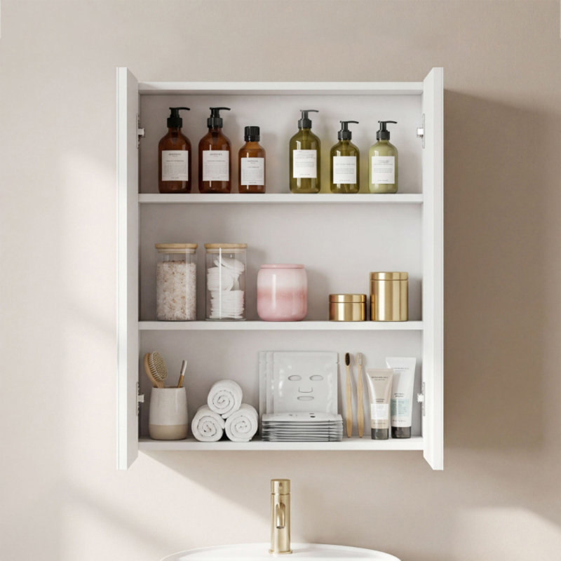 W H Medicine Cabinet Mirror