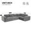 Canapé modulaire de style minimaliste Boneless-1135486554