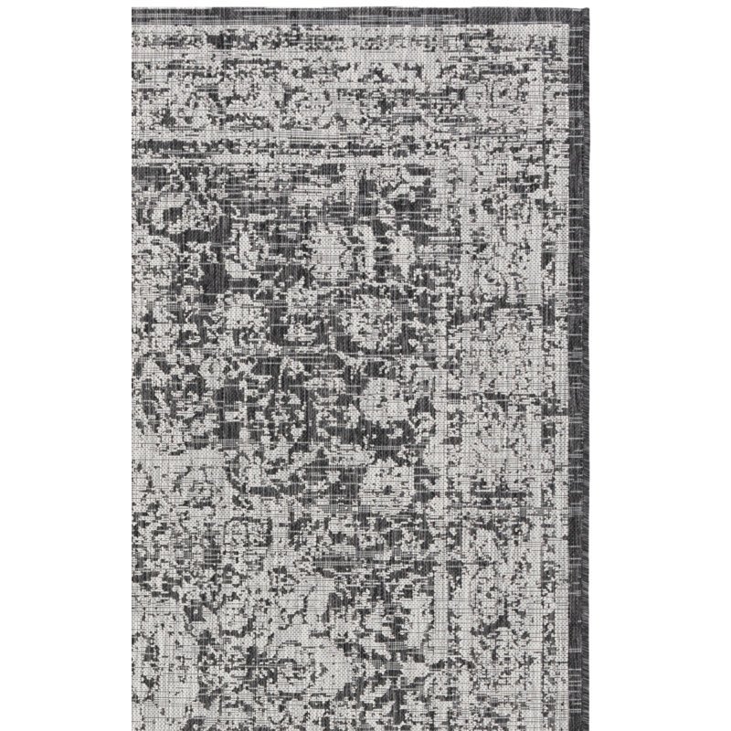 Millaray Performance Oriental Indoor/Outdoor Area Rug, Rectangle 6'7" x 9'6"
