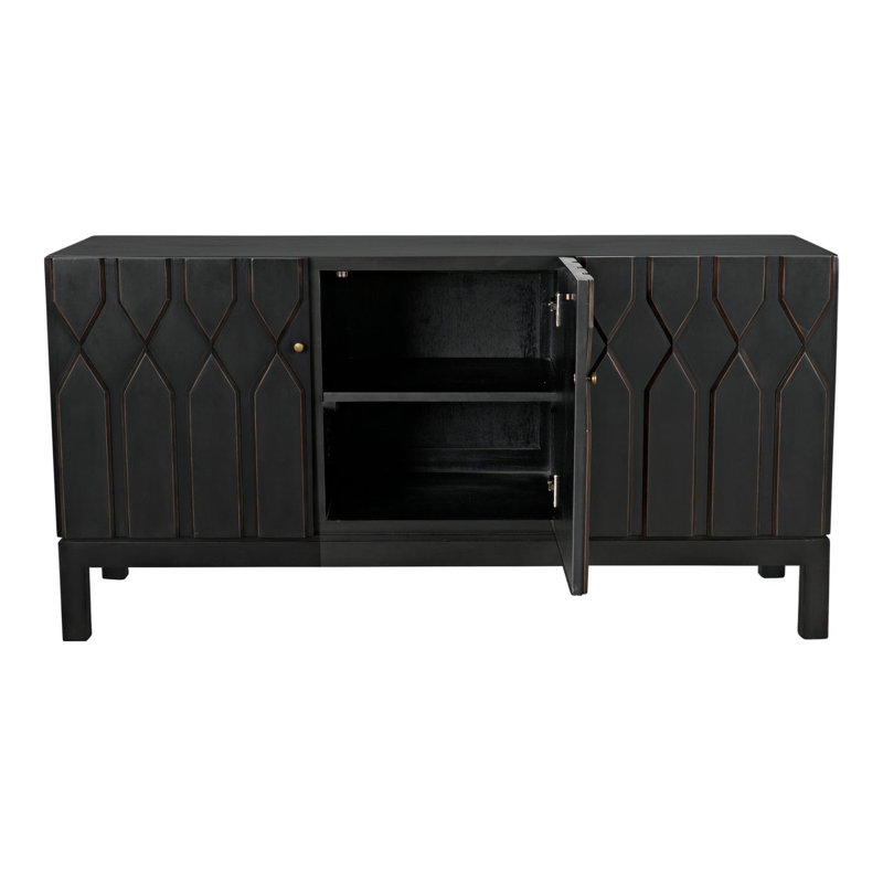 Anubis 60'' W Solid Wood Sideboard