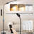 68.5" LED Dimmable Standing Lamp with Double Head,18W Super Bright LED Floor Lamp with Remote-102958272
